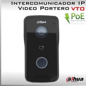 Video Portero IP Intercomunicador Timbre y Audio Bidireccional VTO Dahua 