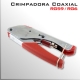 Crimpadora RG59 RG6 | Conector F | Para cable coaxial