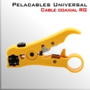 Herramienta pelacables Universal - Coaxial / UTP