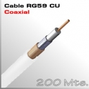 Cable RG59 CU 200m para CVI