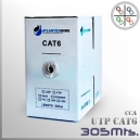 Cable UTP CAT6 CCA PVC 23AWG - 305 Mts.