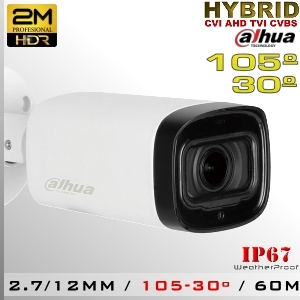 3507-HFW1200RN-2MP - BoxCam Varifocal  IR Profesional Sensor CMOS 1080p 2Mp HD-CVI