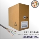 Cable UTP CAT5e 100% Cobre Unifilar - 305 Mts.