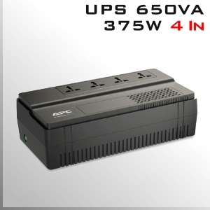 UPS APC 650Va/375W 4 Tomas conexión Universal 220V