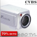 6701 - C. Box Profesional Zoom 27X - SONY 1/4" Super HAD CDD - 480 TVL