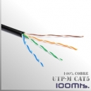 Cable UTP CAT5 Multifilar CU 100% Cobre - 100M.