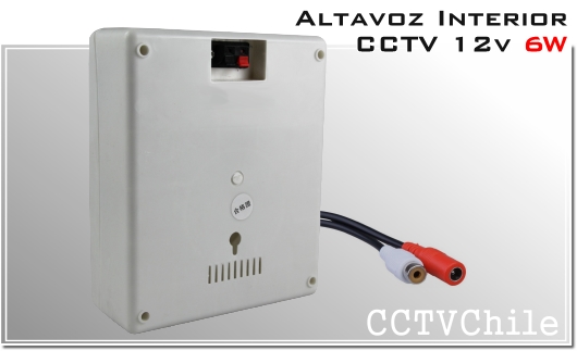 Altavoz Megafono CCTV Activo interior Altavoz Ip60 - Alta potencia 6W