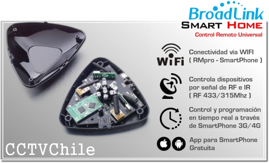 RMPRO Chile Control remoto universal inteligente | Smart RMPRO | Smart CHILE | BROADLINK CONTROL REMOTO A DISTANCIA SMARTPHONE