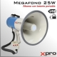 Megáfono Altavoz Portatil | Amplificador Alta Potencia | 25W