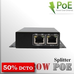 IPC a PoE - Splitter POE 1 boca - 30W