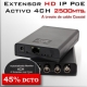 EoC Activo 2500m - Extensor IP 4CH (ethernet/red) vía cable RG59-RG6