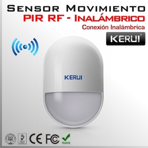 Sensor Inalámbrico de movimiento PIR ( RF ) | KERUI G19