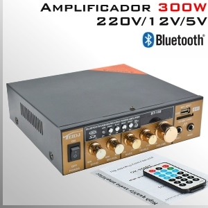 Amplificador Bluetooth de Audio y Sonido Alta Potencia