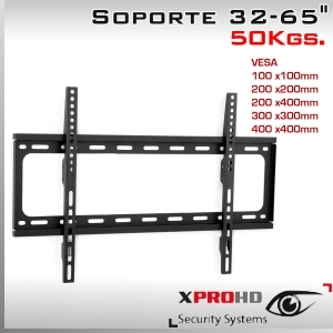 Soporte Monitor fijo 36 a 65 VESA MULTIPLE - 50Kg.