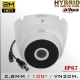 DH-HAC-T2A21N DomeCam Dahua Smart IR Profesional Sensor CMOS 1080p 2Mp Hibrida - Aluminio